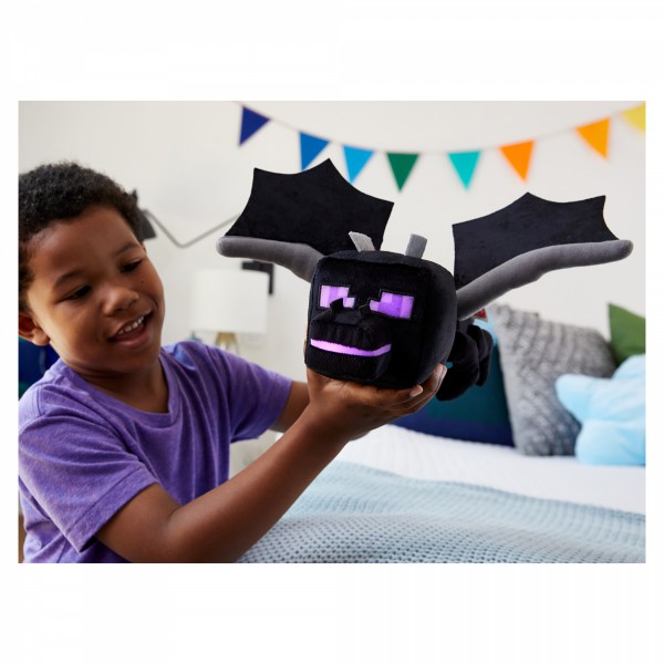 Minecraft Ender Dragon Lights and Sounds Soft Toy