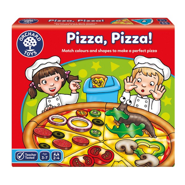 Orchard Toys Pizza Pizza Colour and Shape Matching Game