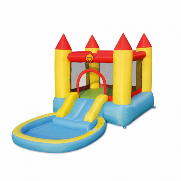 Happy Hop Bouncy Castle with Pool and Slide