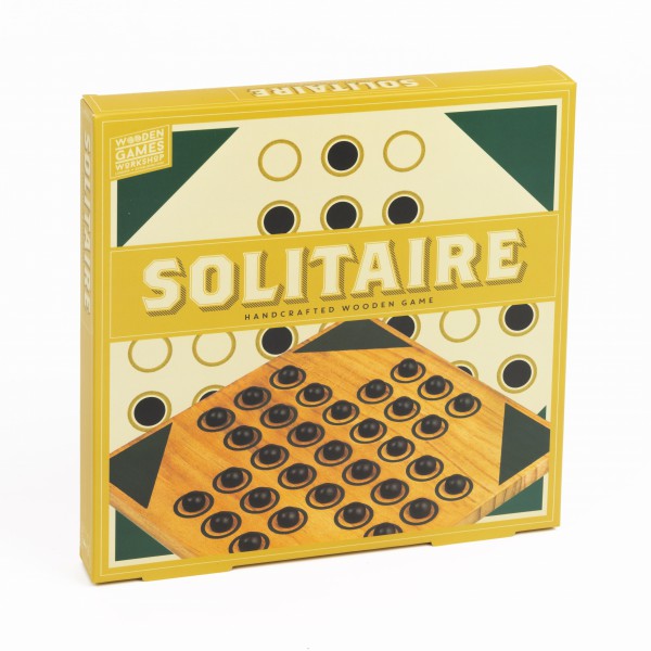 Wooden Solitaire Game