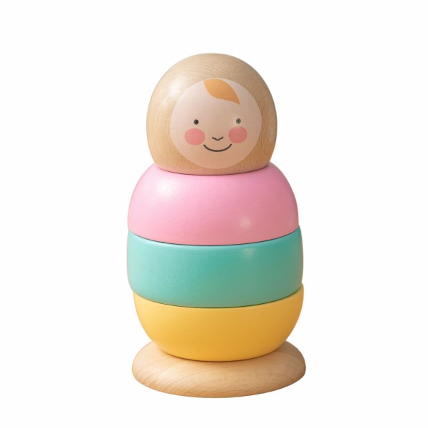 Rosa and Bo Rosa Wooden Stacking Toy