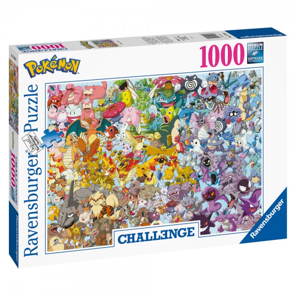 Ravensburger Challenge Pokemon 1000 piece puzzle