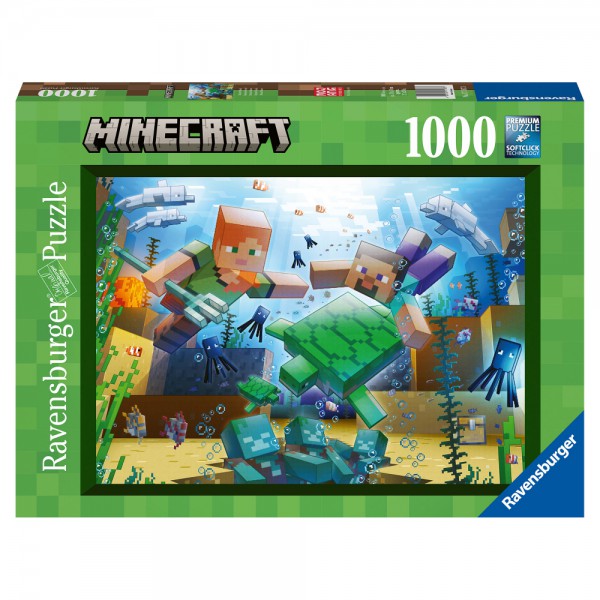 Ravensburger Minecraft Mosaic 1000 piece puzzle