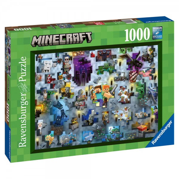 Ravensburger Minecraft Mobs 1000 piece puzzle