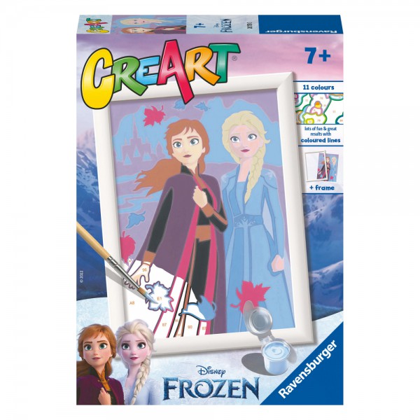 Ravensburger CreArt Paint by Numbers Disney Frozen Sisters Forever