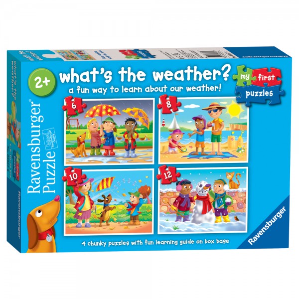 Ravensburger My First Puzzles What's the Weather? (6, 8, 10 & 12 piece)