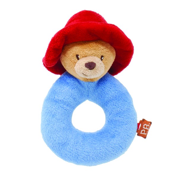 Paddington Bear Paddington For Baby Soft Ring Rattle