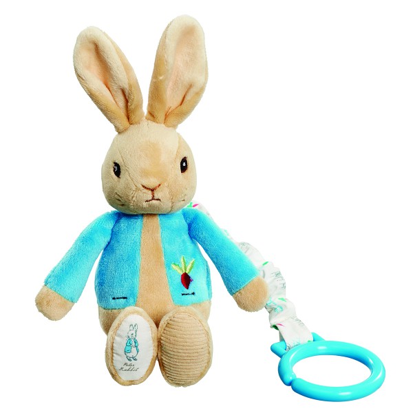 The World Of Peter Rabbit Peter Rabbit Jiggle Attachable Soft Toy