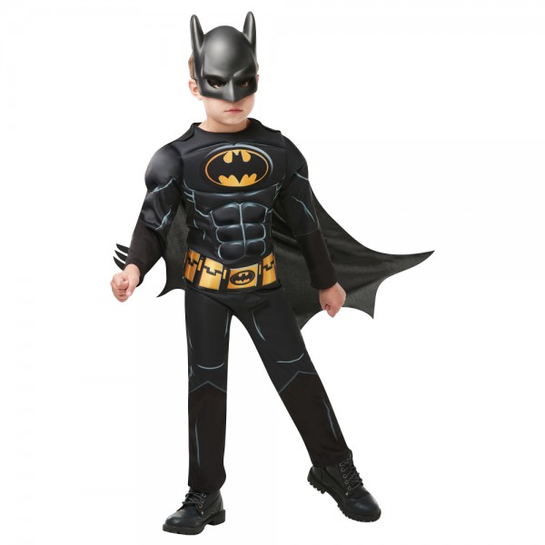 DC Comics Batman Black Costume Age 7-8