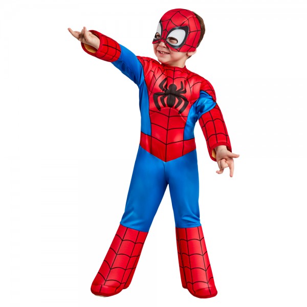 Marvel Spiderman Toddler Deluxe Costume Age 2-3