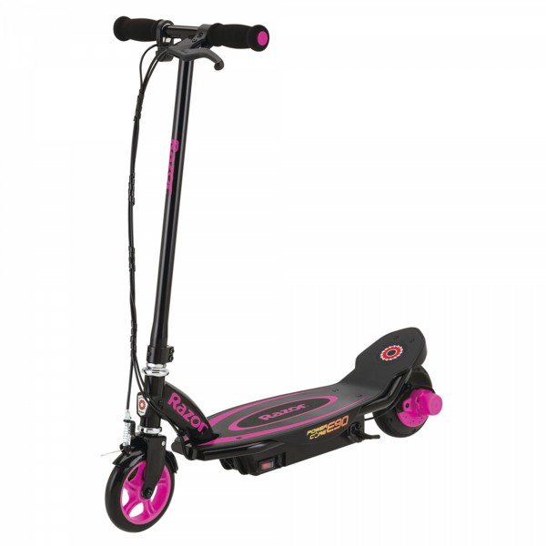 Razor PowerCore E90 12 Volt Electric Scooter - Pink