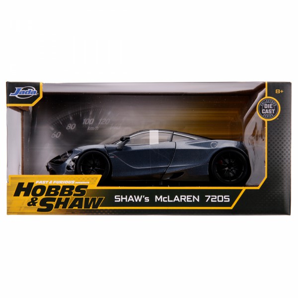 Fast & Furious Hobbs & Shaw McLaren 720S 1:24 Scale Die Cast Vehicle