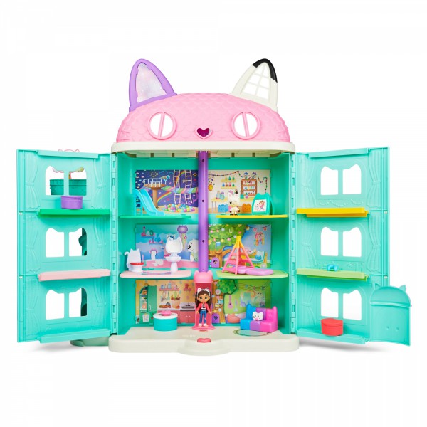 Gabby's Dollhouse Purrfect Dollhouse with Toy Figures, Furniture and Accessories