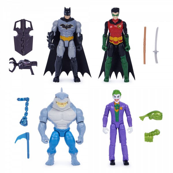 DC Comics Batman 4 inch Action Figure 4 Pack
