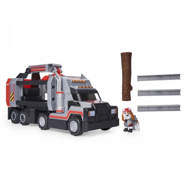 PAW Patrol, Al's Deluxe Big Truck Toy with Moveable Control Pod, Extendable Claw Arm, Accessories and Action Figures
