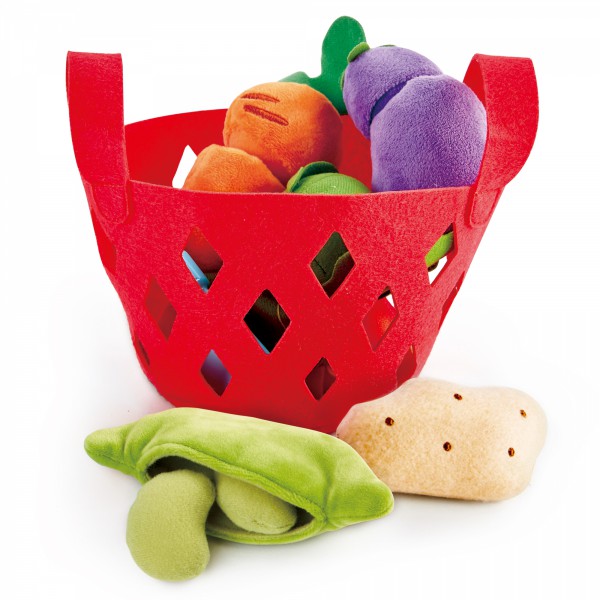 Hape Toddler Soft Vegetable Basket