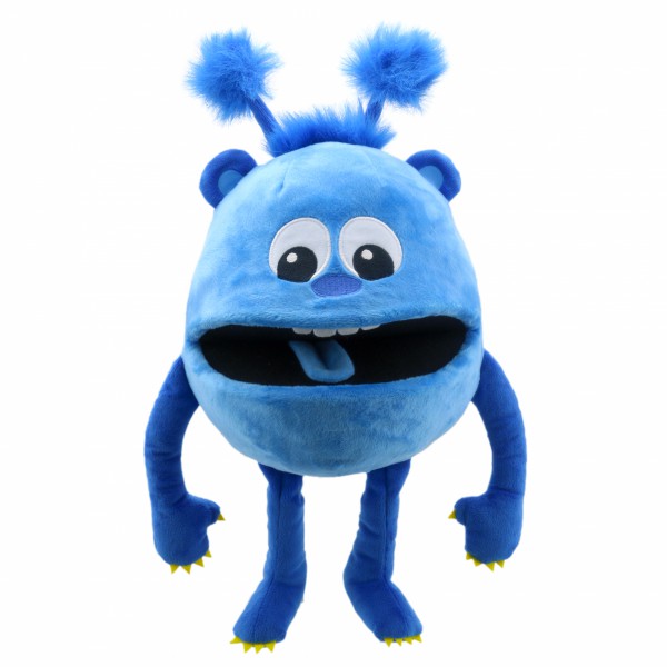 Blue Baby Monster Full-Bodied Hand Puppet