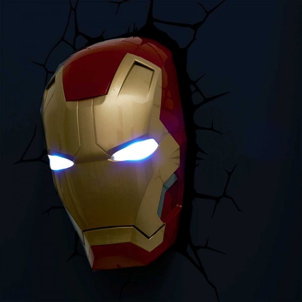 Marvel Iron Man 3D Helmet Light