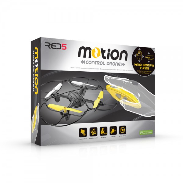 RED5 Motion Control Quadcopter Yellow Edition V3