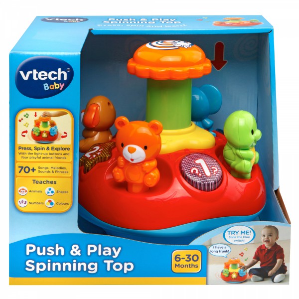 Vtech Push & Play Spinning Top