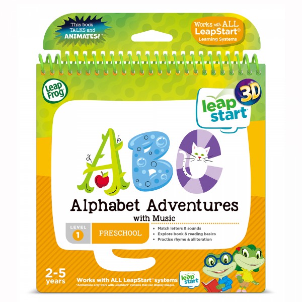 Leapfrog Leapstart Activity Books - Alphabet Adventures Activity Book