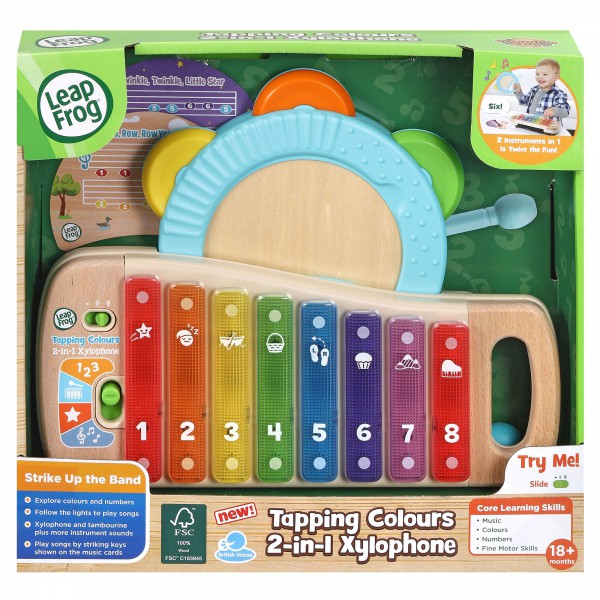 Leapfrog Tapping Colours 2-in-1 Xylophone