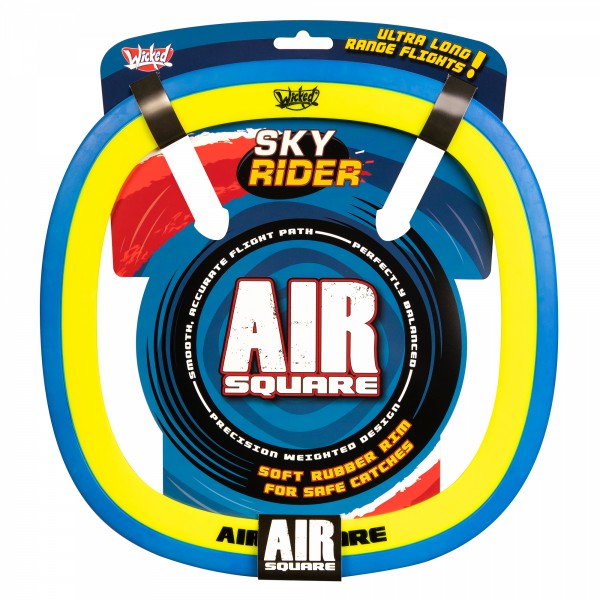 Sky Rider Air Square Flying Sports Toy - Blue