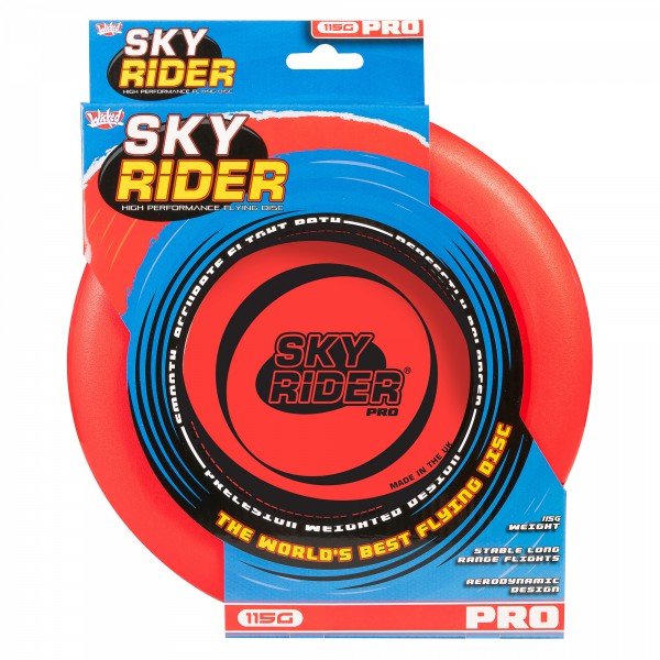 Sky Rider Pro Flying Disc - Red