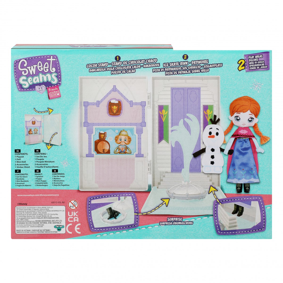 Disney Sweet Seams Surprise Doll & Playset from Moose Toys