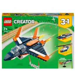 LEGO 31126 Creator 3in1 Supersonic Jet & Boat Set