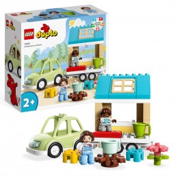 LEGO 10986 DUPLO Town Family House on Wheels Set