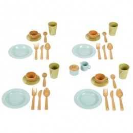 Klein Bioplastic Dinner Set includes 4 Place Settings