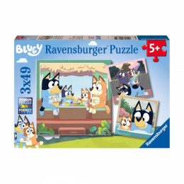 Ravensburger Bluey 3 x 49 piece Puzzles