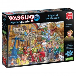 Wasgij Mystery 24 Blight at the Museum 1000 piece puzzle
