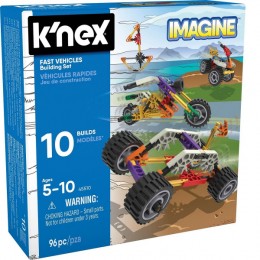 K'NEX Beginner Fun Fast Vehicles Building Set