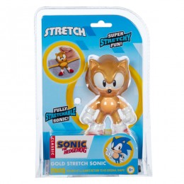 Stretch Mini Sonic the Hedgehog Gold Edition Action Figure