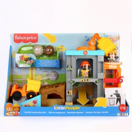 Fisher-Price Little People Load Up Construction Site Playset