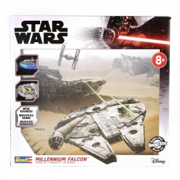 Revell Snaptite Star Wars The Millennium Falcon Building Set with Lights and Sounds