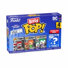 Funko Bitty POP! DC Comics Harley Quinn 4 Figure Pack Includes Harley Quinn, The Joker, Poison Ivy and a Mystery Bitty Pop! Figure