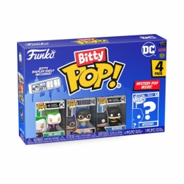 Funko Bitty POP! DC Comics The Joker 4 Figure Pack Includes Batman, Batgirl, The Joker and a Mystery Bitty Pop! Figure