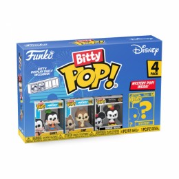 Funko Bitty POP! Disney Goofy 4 Figure Pack Includes Goofy, Chip, Minnie Mouse and a Mystery Disney Bitty Pop! Figure