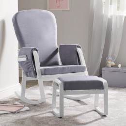 Ickle Bubba Dursley Chair and Stool - Grey