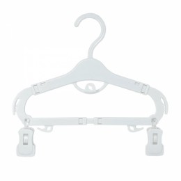 Grohanger Extendable Space Saving Baby Hangers with Clips (18pk)