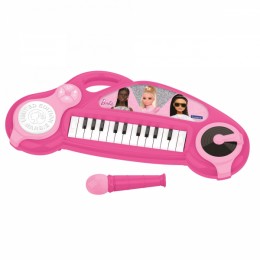 Barbie Electronic Keyboard with Lights and Microphone