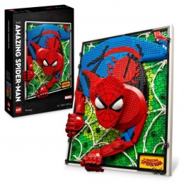 LEGO 31209 ART The Amazing Spider-Man 3D Poster Craft Set