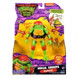 TMNT Teenage Mutant Ninja Turtles Mutant Mayhem Ninja Shouts Raphael Action Figure