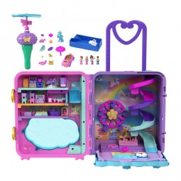 Polly Pocket Pollyville Resort Roll-Away Micro Doll Playset