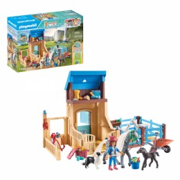 Playmobil 71353 Horses of Waterfall Horse Stall with Amelia and Whisper Playset