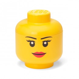 LEGO Girl Storage Head Small