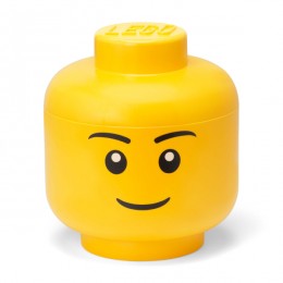 LEGO Boy Storage Head Large